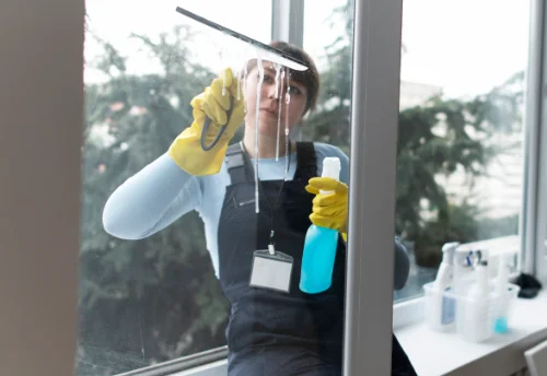 Nettoyage de vitres intérieures et extérieures à Rimeize